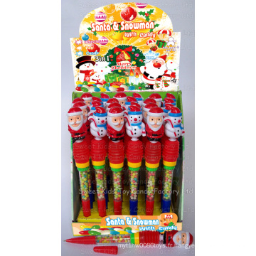 Sifflet Père Noël et bonhomme de neige Pen Toy Candy (100502)